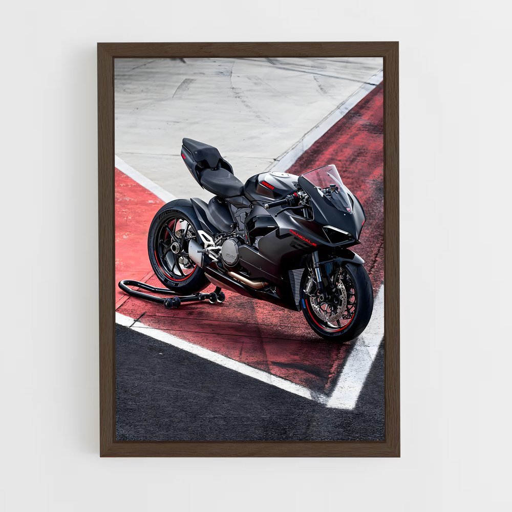 Poster Conquête Noire – affiche Ducati (vue 5)